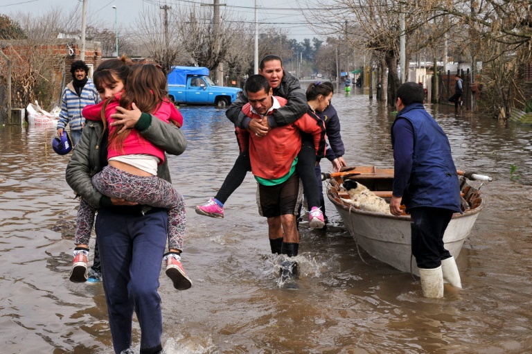 Argentina - inundaciones - clima - inundación