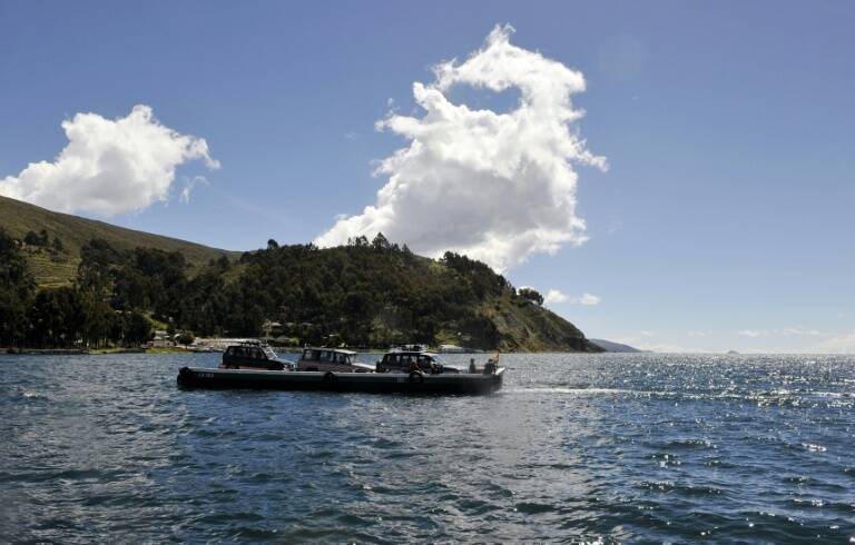 Bolivia,Per,contaminacin,lago