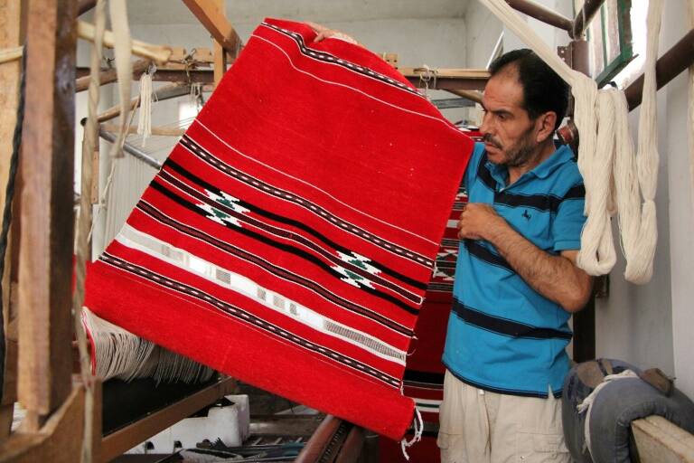 Siria - conflicto - artesanía - textil