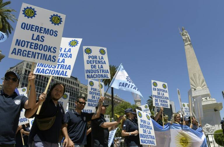Argentina - desempleo - economía - manifestaciones