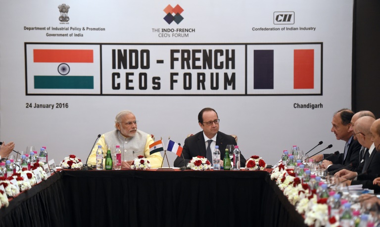Francia,India,aeroespacial,diplomacia,economa,defensa