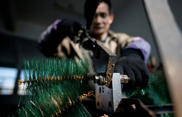 China - Navidad - manufactura