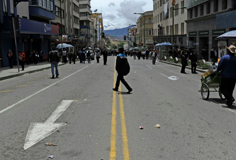 Bolivia - accidente - protestas - transporte - huelga - poltica