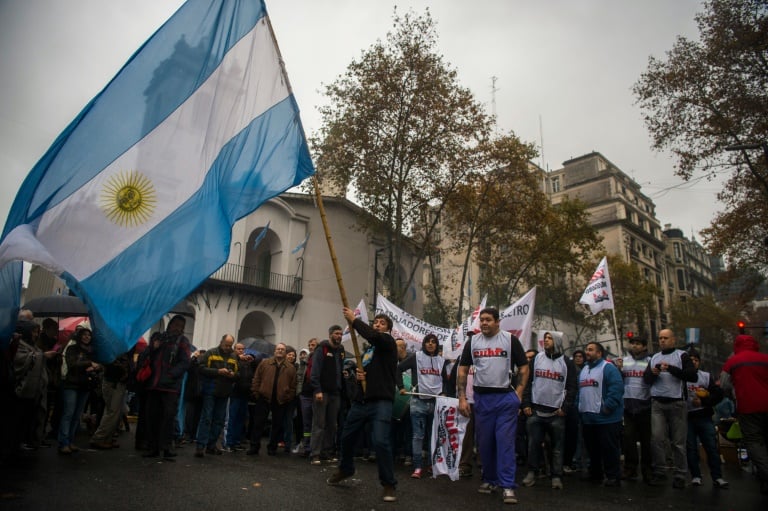 Argentina - manifestaciones - gobierno - sindicatos - social