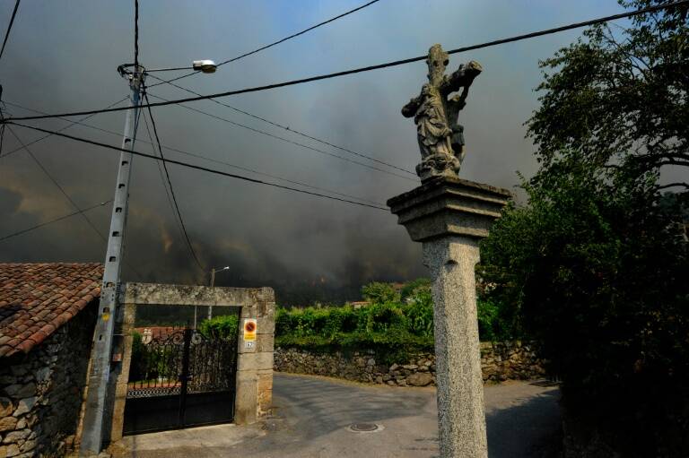 España - incendio - bosques