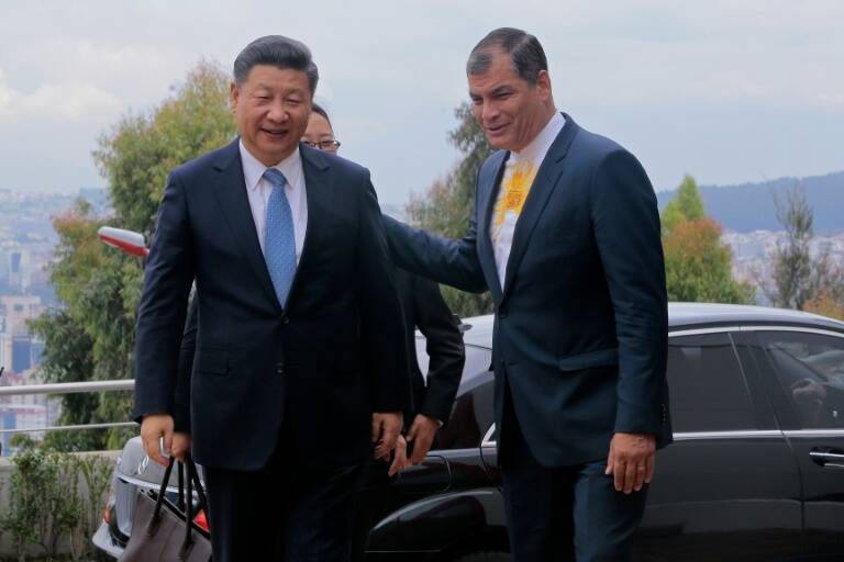 Ecuador - China - diplomacia - electricidad - energa - economa - inversin