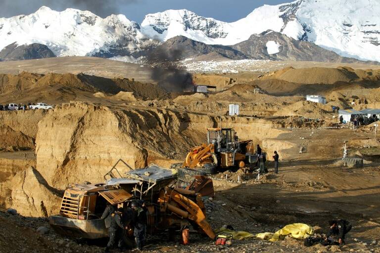 Perú - accidente - minería