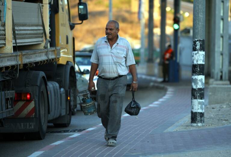 Israel,conflicto,trabajo,palestinos