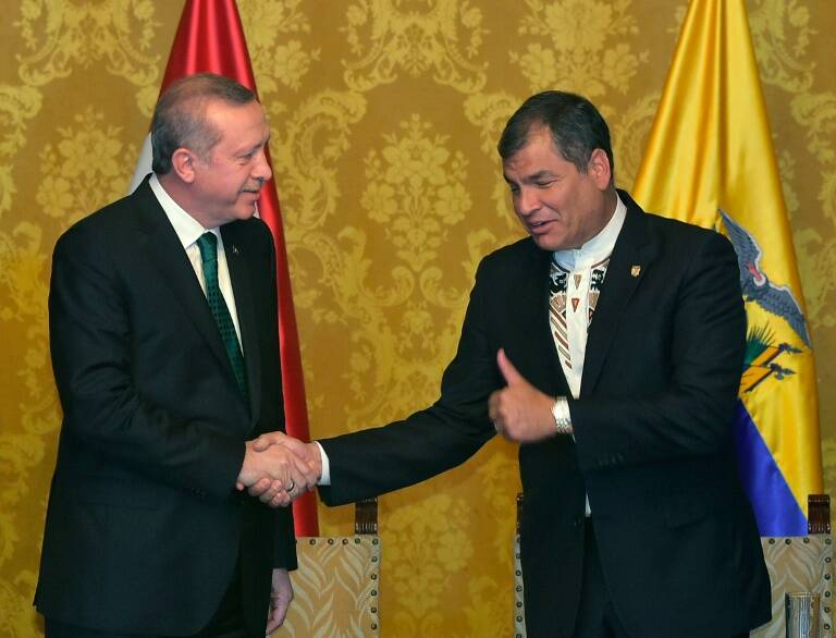 Ecuador - Turquía - diplomacia - comercio - Correa - Erdogan
