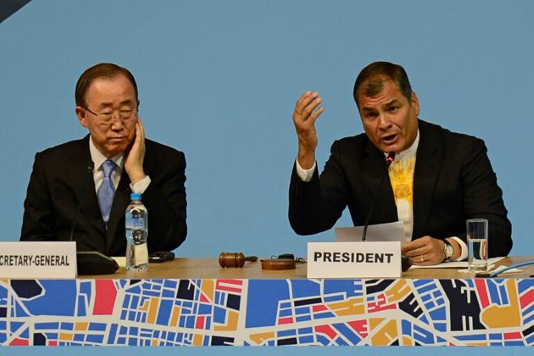 Ecuador - ONU - urbanismo - habitat - desarrollo - contaminación - medioambiente