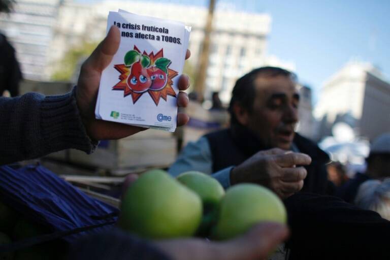 Argentina - economía - manifestaciones - cultivos - agricultura - ARGENTINA - AGRICULTURE - FRUIT - agriculture - ARGENTINA - AGRICULTURE - FRUIT - agriculture - agricultura