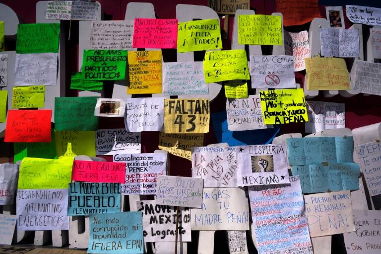 México - manifestaciones - economía - gasolina