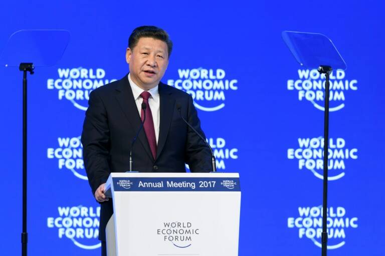 Davos - economía - diplomacia - comercio - China