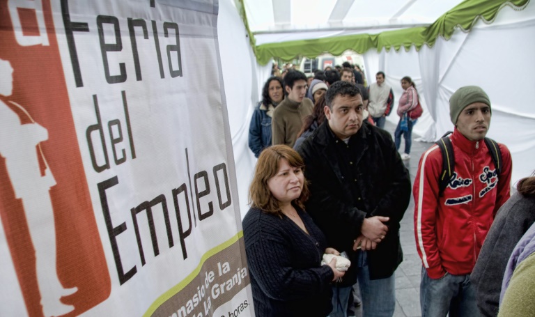 Chile,desempleo,indices