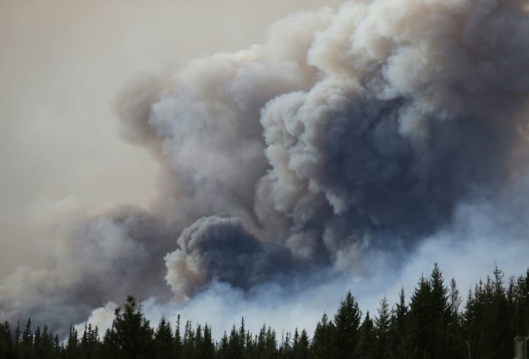 Canadá - incendio - medioambiente - meteorología