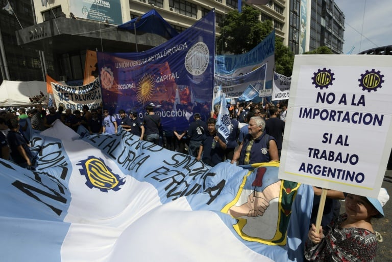 Argentina - manifestaciones - macroeconomía - trabajo - gobierno - sindicatos