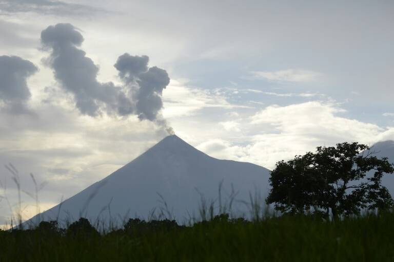 Guatemala,volcán,clima