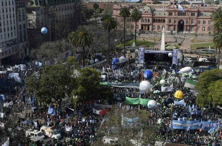 Argentina,protesta,sindicatos,manifestaciones