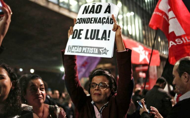 Brasil - juicio - corrupción - internet