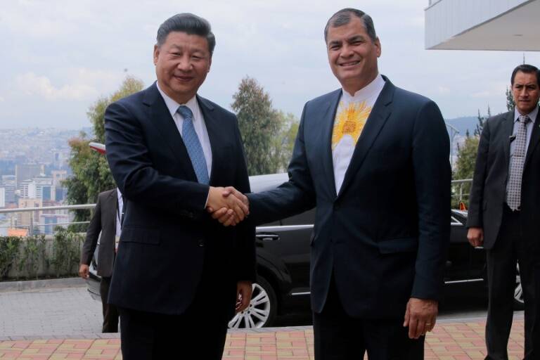 Ecuador,China,prstamos,economa,diplomacia