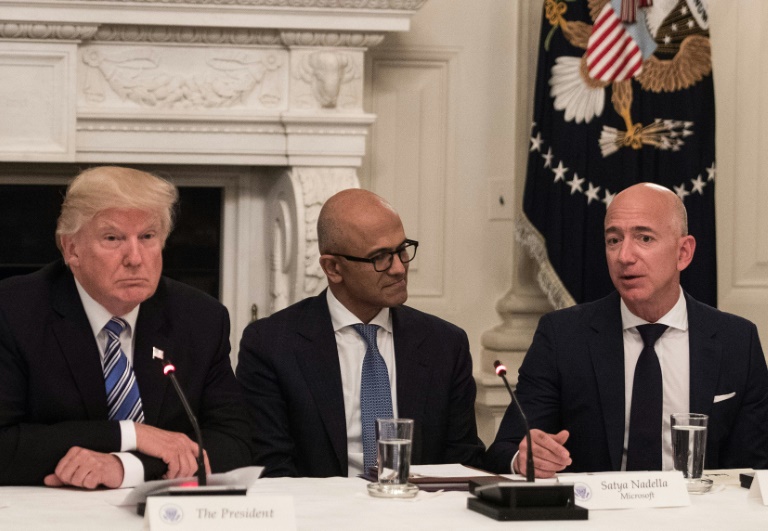 US - politics - IT - retail - Amazon - Trump