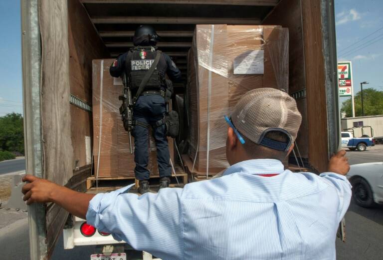 Mxico, transporte, robo