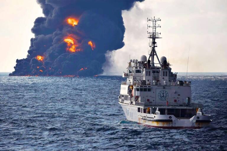 Iran - Chine - transport - mer - pétrole - environnement