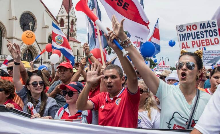 huelga - gobierno - CostaRica