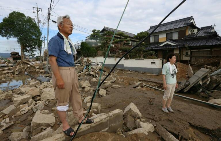 Japón - meteorología - inundaciones