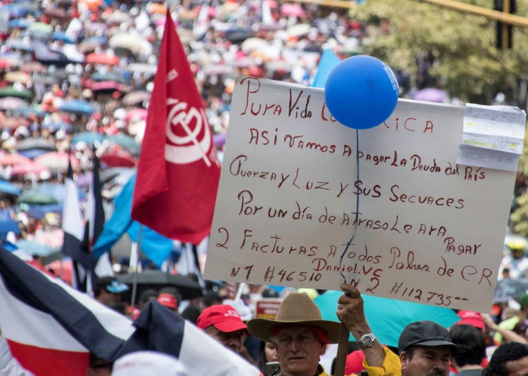 huelga - gobierno - CostaRica