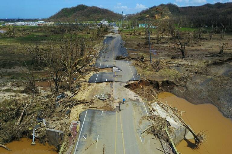 EEUU - PuertoRico - meteorología - huracán - 1año