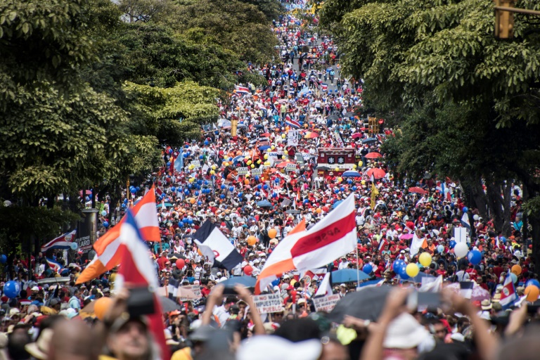 CostaRica - huelga - gobierno