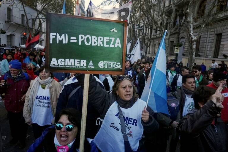 Argentina - sindicato - manifestación - huelga - sindicatos - inflación