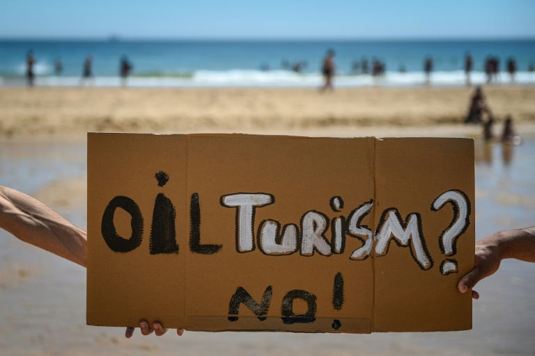 Portugal - medioambiente - manifestaciones - petróleo