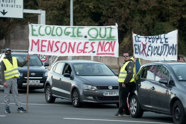 Francia - manifestaciones - energía - gobierno - clima - medioambiente