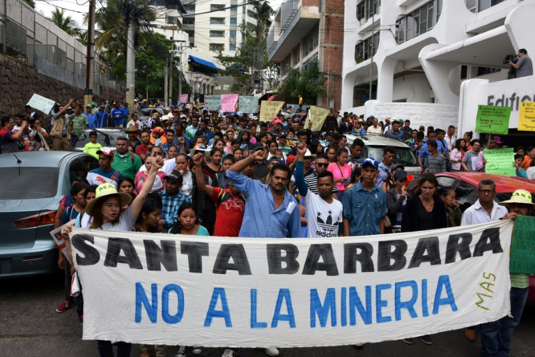 Honduras,medioambiente,minera,manifestaciones