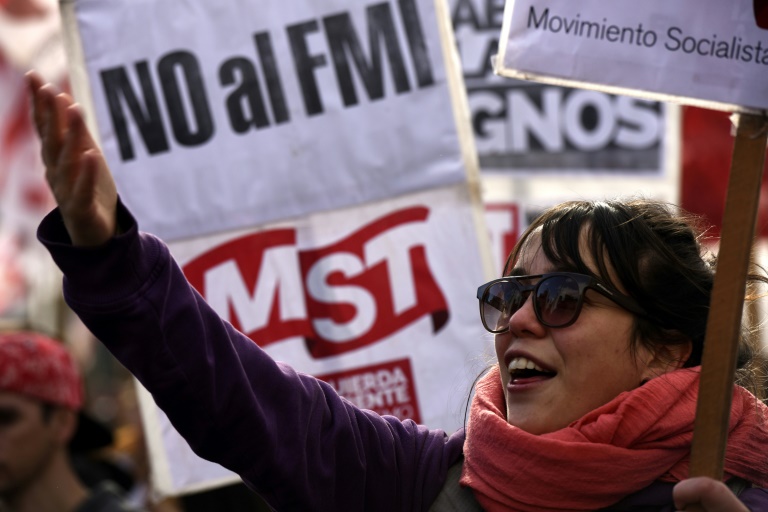Argentina - manifestaciones - FMI - política - deuda