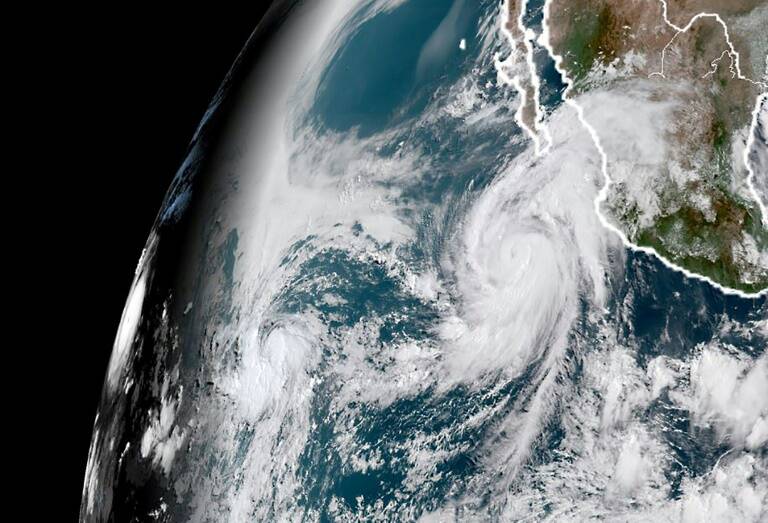EEUU - México - meteorología - Hawai