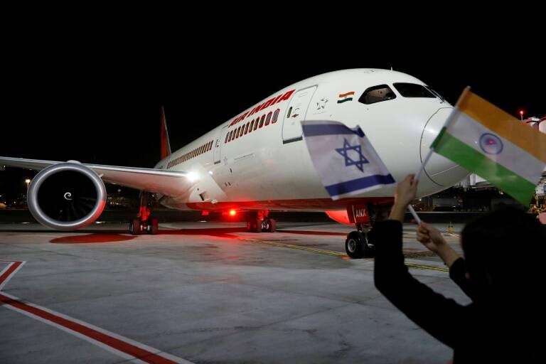 Israel - Arabia - India - diplomacia - aviación