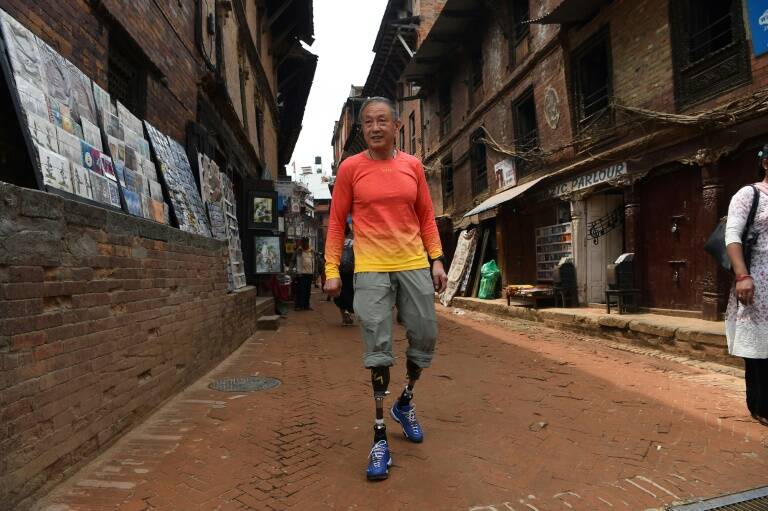 handicapés - alpinisme - Népal - Chine