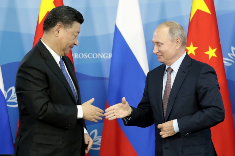 Russie - Chine - USA - diplomatie - commerce - changes