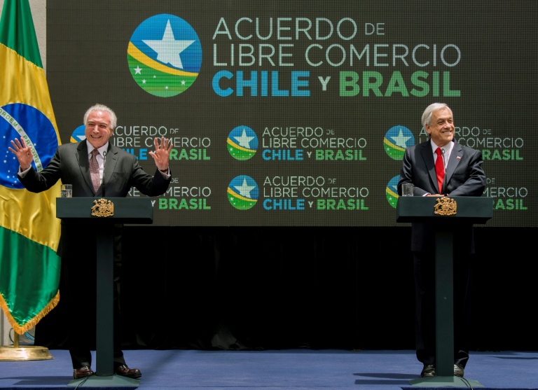 comercio - Chile - Brasil