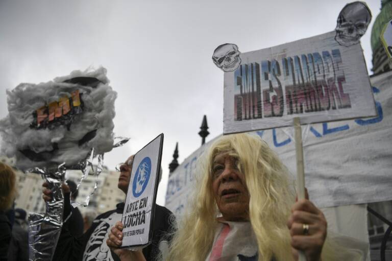 Argentina - manifestaciones - economía - política