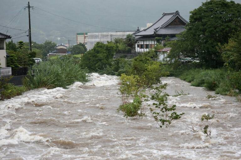 Japón,inundación,meteorología