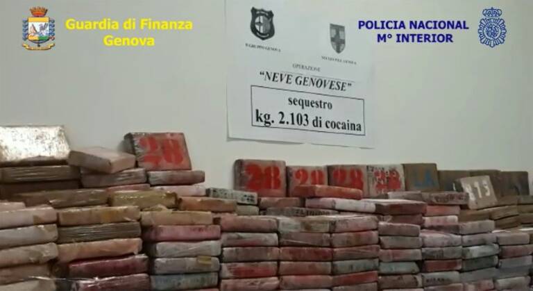 Italia - España - Colombia - investigación - criminalidad - narcotráfico