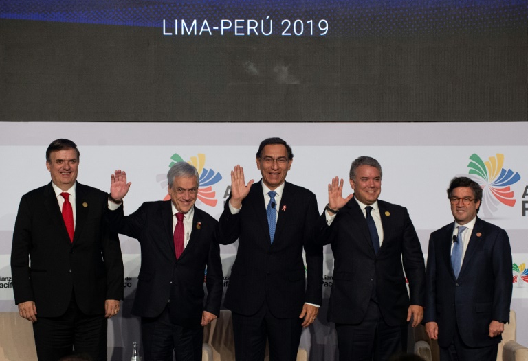 Mxico - Chile - Colombia - Per - diplomacia - comercio - cumbre - Alianza - Pacfico