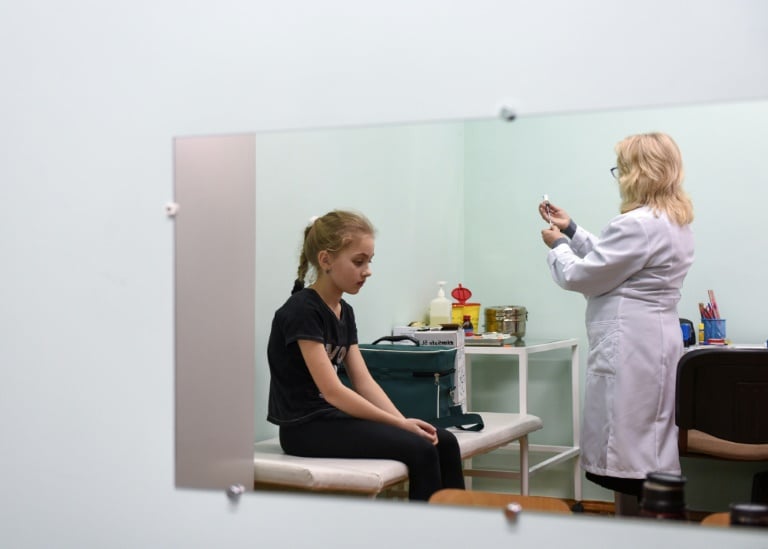 Ucrania - salud - vacunas - sociedad