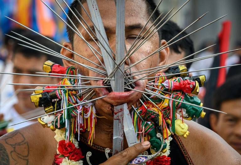 Thailand - religion - vegetarian - festival