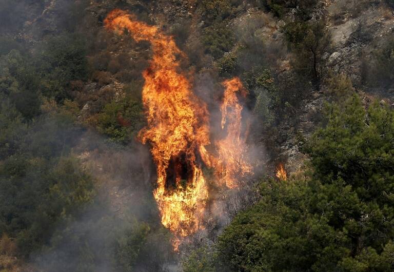 Liban - incendie