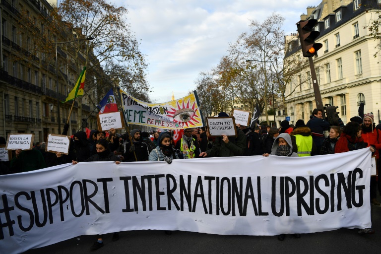 Francia, manifestaciones, huelga, salarios, política, jubilación